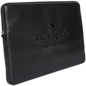 Kate Spade Black Sienne Logo Laptop Sleve Tech Acc